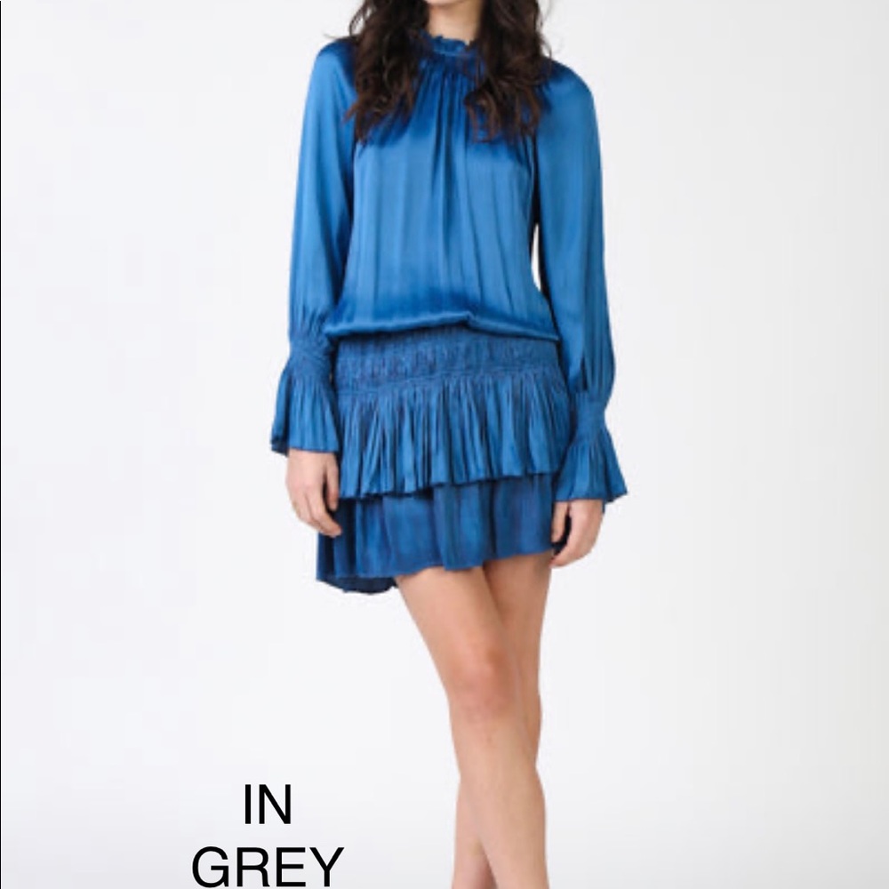 NWOT Current Air pleated skirt dress